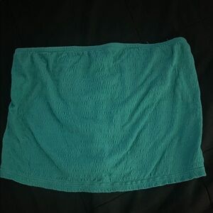 American Eagle Outfitters Teal Tube Top